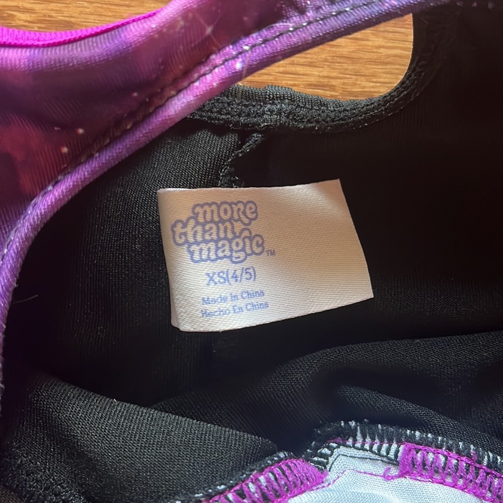 More than Magic gymnastics leotard /biketard, size XS (4-5) - Picture 2 of 2